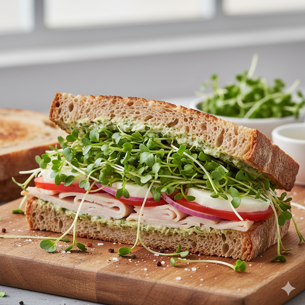 Fresh Broccoli Microgreens 3 Pack (2 oz each)